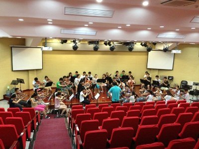 學生藝術團2013年暑期集訓結束