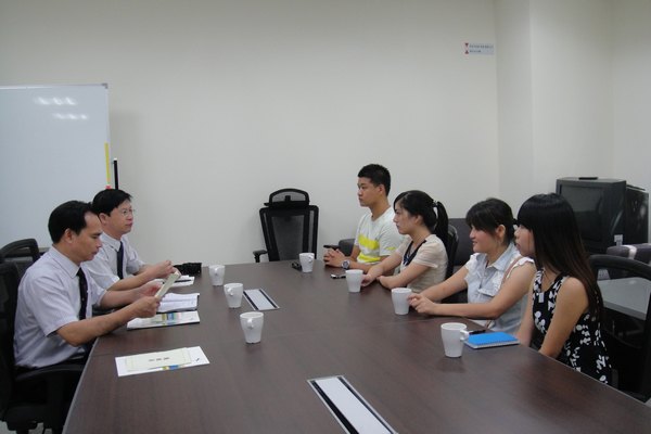 曾祥輝書記參訪臺灣中原大學