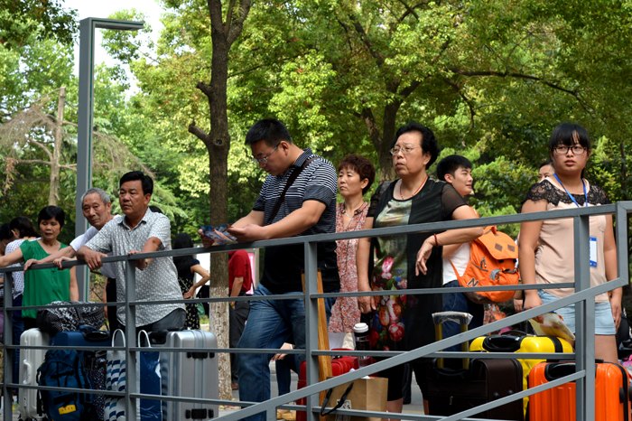 南京藝術學院迎來2013級新同學