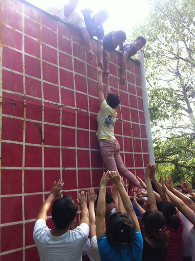 景德鎮陶瓷學院舉行輔導員素質拓展訓練