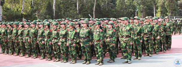 濟南大學圓滿完成2013級學生軍訓工作