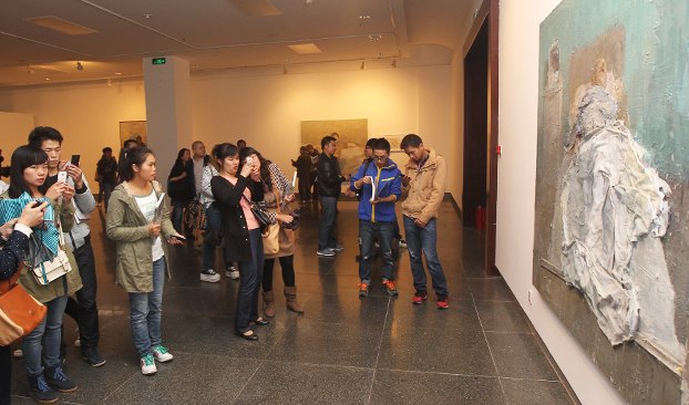 “平視:孫遜2013畫展”在黔展出