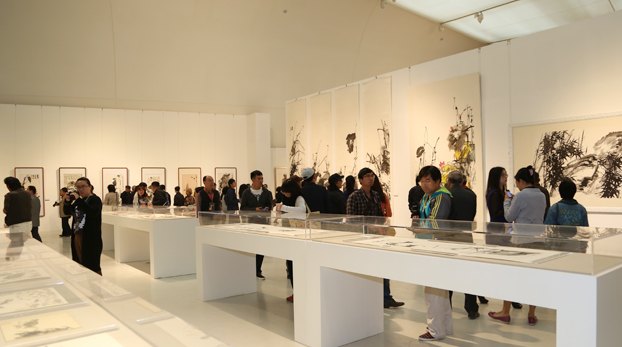 筆墨傳承:張立辰教學四十年教學文獻暨師生作品展開幕