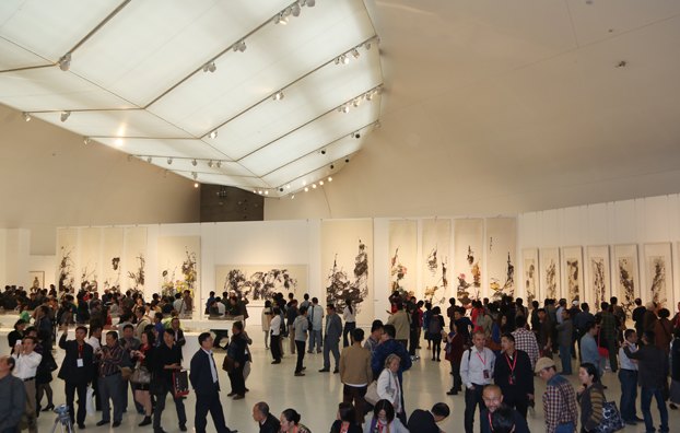 筆墨傳承:張立辰教學四十年教學文獻暨師生作品展開幕