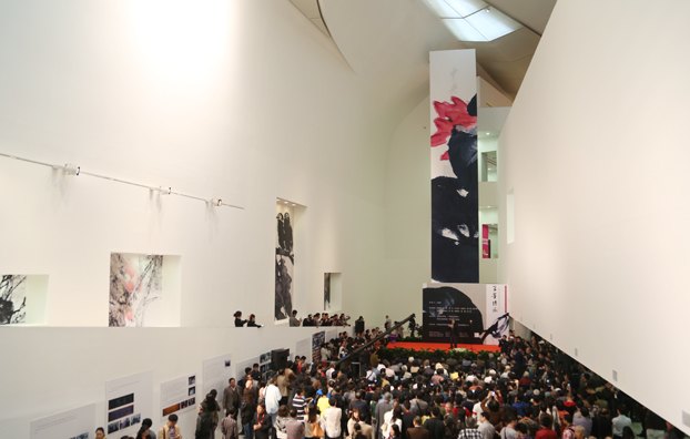 筆墨傳承:張立辰教學四十年教學文獻暨師生作品展開幕