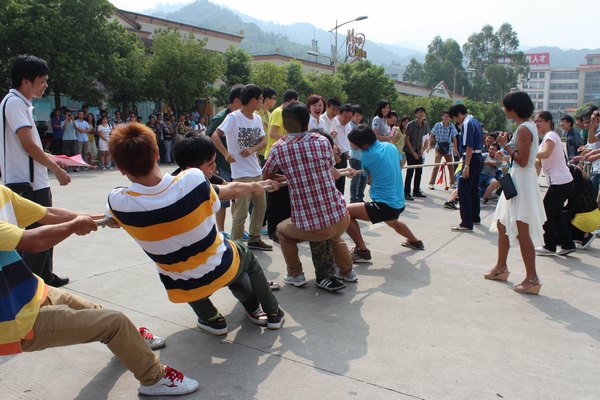 三明學院師生共慶祖國64歲華誕