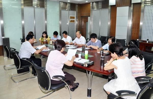 曾祥輝書記深入職能部門開展工作調研