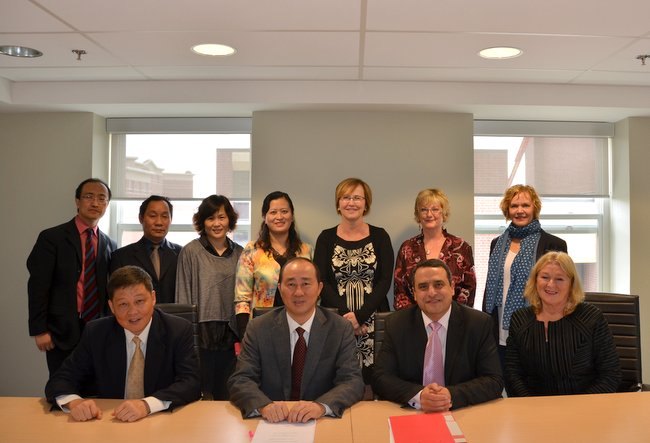 常州工學院代表團訪問加拿大、美國合作大學