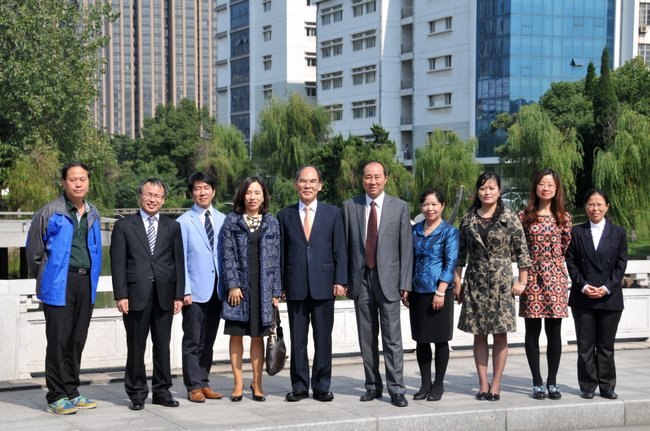 韓國柳韓大學代表團來常州工學院交流訪問