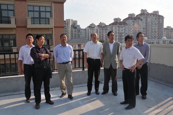 校領導視察常州工學院北部新城新校區與繼續教育學院新校區建設