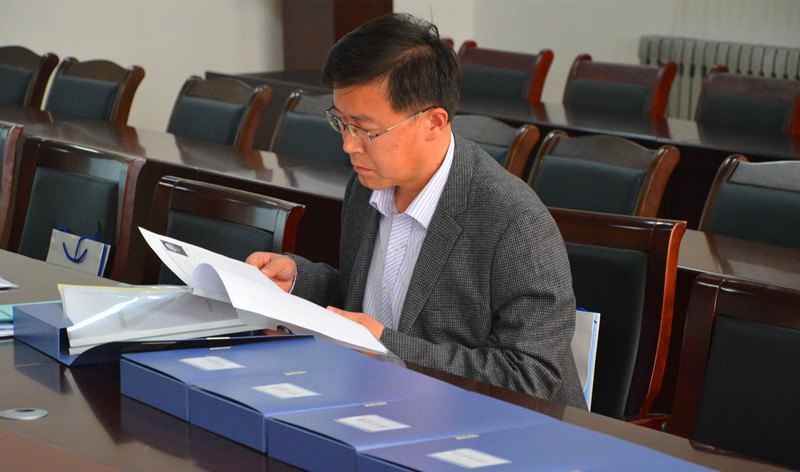 省教育廳軍事理論課教學檢查評估組專家蒞臨煙臺大學文經學院檢查評估