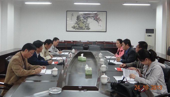 江西九江學院來皖西學院考察交流