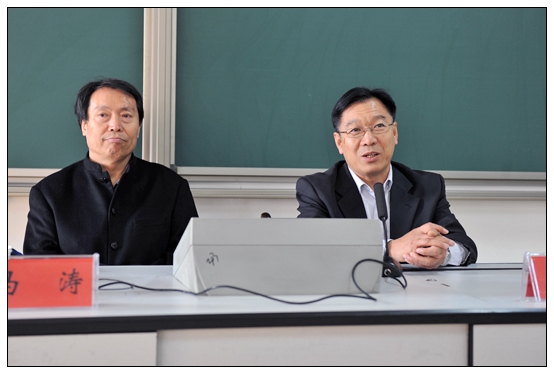 馬濤教授來晉中學院作專題講座