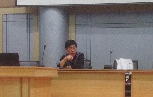 輕工學部為13級新生舉辦第二期入學教育之名師講壇