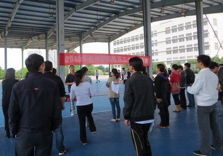 校工會組織舉辦教職工太極拳培訓