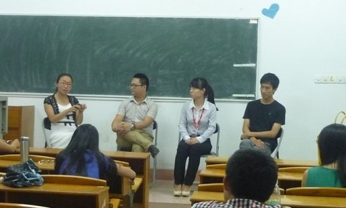 【一面旗幟】分享創業歷程  傳遞青春正能量