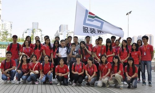 【一面旗幟】服裝系學生黨支部走進惠州市特殊學校獻愛心