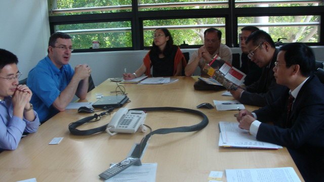 王恒胤率隊訪問新南威爾士大學和墨爾本大學