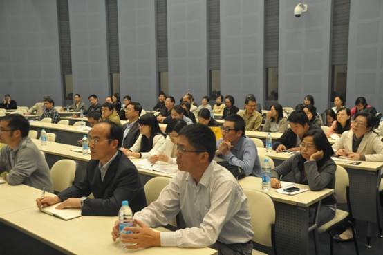 上海市教委副主任陸靖教授來東華大學(xué)作專題報告