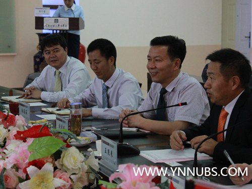 緬甸駐昆總領(lǐng)館吳昂覺悟總領(lǐng)事到云南師范大學(xué)商學(xué)院參觀訪問