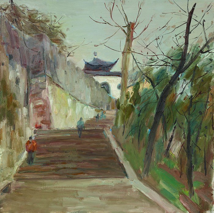 風(fēng)·景崔雄油畫作品在南京藝術(shù)學(xué)院美術(shù)館開展