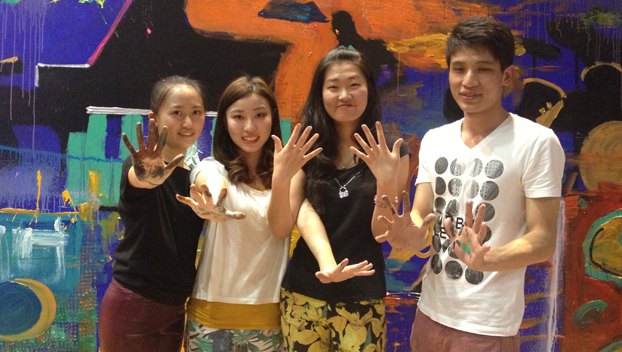 油畫系學(xué)生參加第二屆北京青年藝術(shù)節(jié)