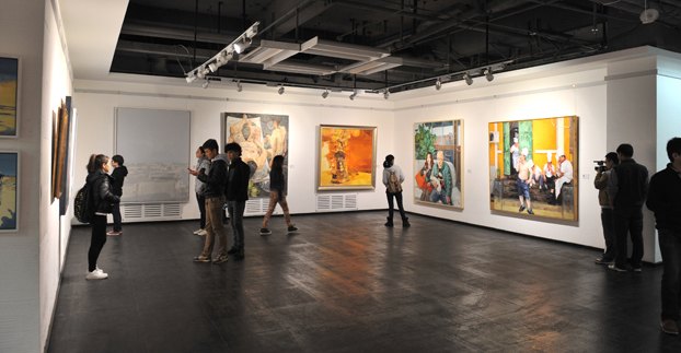 對口支援新疆藝術學院學術交流暨重點中央美術學院畢業生優秀作品展開幕