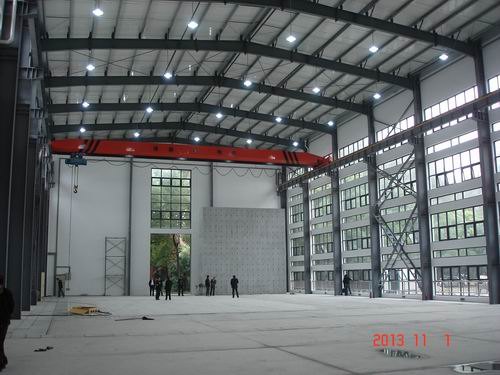 結構大廳和羽毛球館建設項目通過竣工驗收