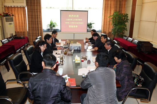 太原理工大學(xué)現(xiàn)代科技學(xué)院來院調(diào)研交流