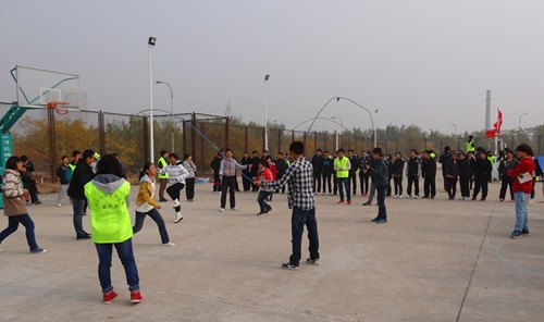 建環系舉辦第四屆“跳躍的青春”跳繩大賽