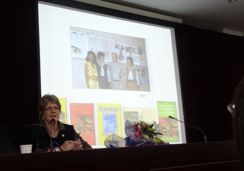 美國教育專家CarolynPopeEdwards來校作學術講座