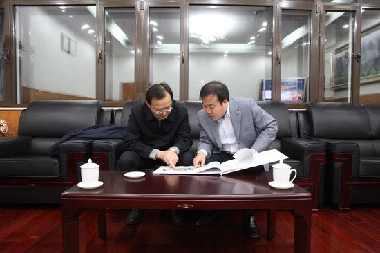 海淀區區長孫文鍇來北京城市學院視察