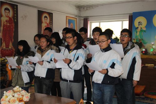 建筑與規劃學院踐行社開展“關愛老人”愛心活動