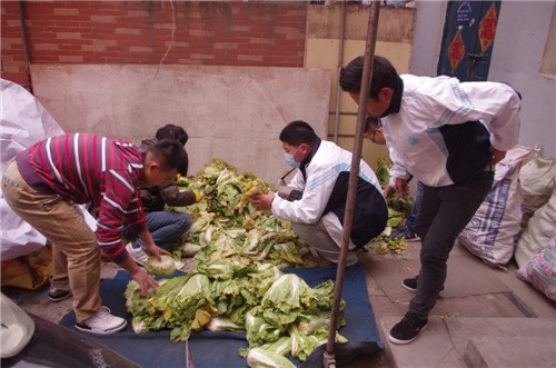 建筑與規劃學院踐行社開展“關愛老人”愛心活動