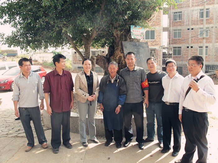 鄧艷葵副院長率隊到五合社區與群眾共慶“豐收節”