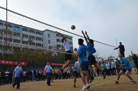 黃山學院舉辦第11屆大學生“青年杯”排球賽