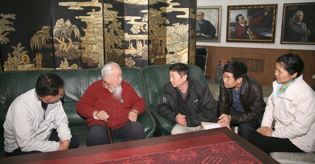 北京市教育系統關工委一行領導赴中央美術學院關工委教育基地調研