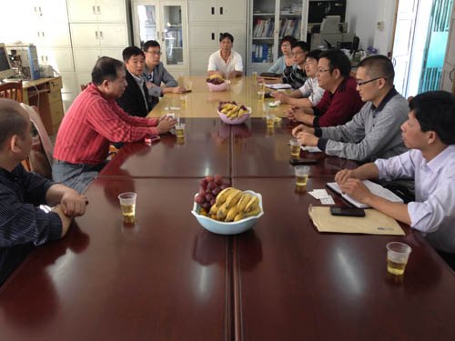 華南農(nóng)業(yè)大學(xué)水利與土木工程學(xué)院黨委書記龍澤華一行來廣東石油化工學(xué)院交流