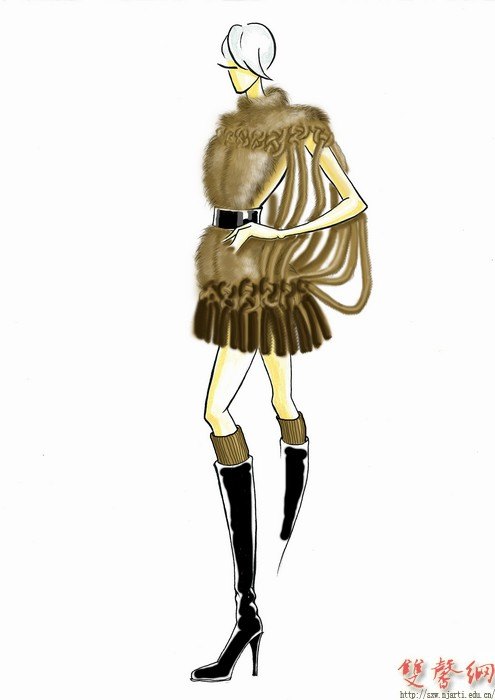 設計學院學生作品入圍NAFA杯第十屆中國國際青年裘皮服裝設計大賽