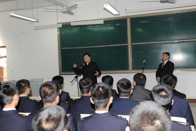 國家安監總局副局長楊元元來校視察