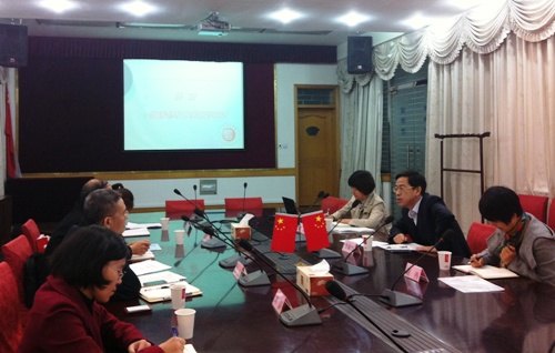 上海市教委領(lǐng)導(dǎo)來校就教委委托課題進(jìn)行中期檢查