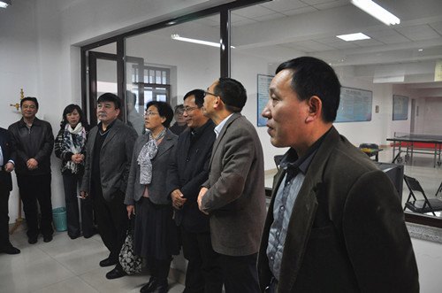 市總工會領導來燕山大學里仁學院視察工作