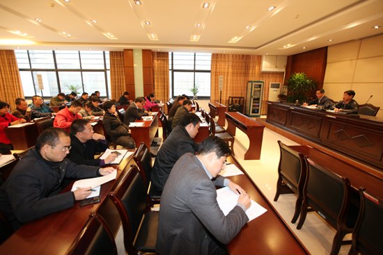 南京理工大學泰州科技學院召開2014屆畢業設計(論文)工作動員會