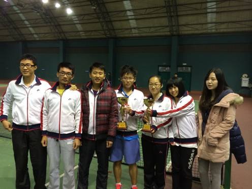 湖北工業大學學生網球隊獲湖北省第十屆高校網球團體賽季軍