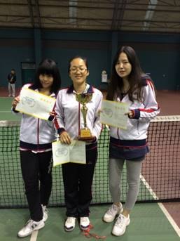 湖北工業大學學生網球隊獲湖北省第十屆高校網球團體賽季軍