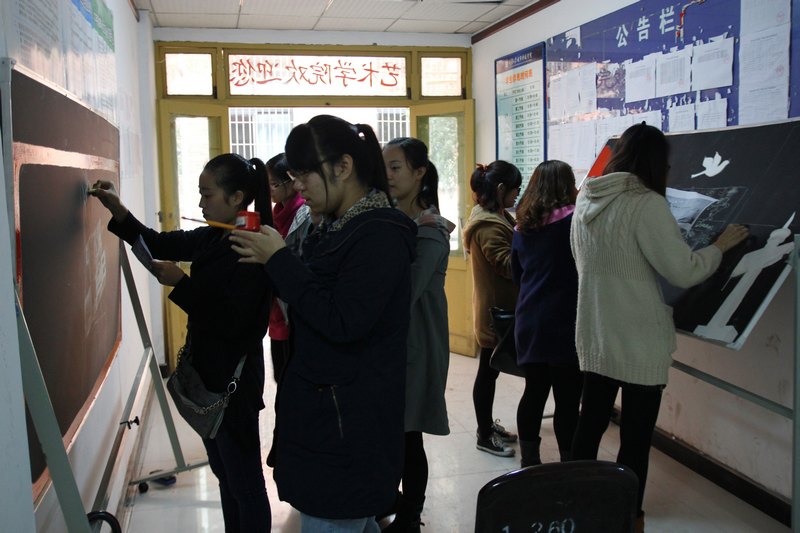 藝術設計學院各黨支部宣傳十八屆三中全會精神