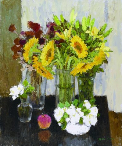 沈行工油畫作品展將于12月1日在省美術館開幕