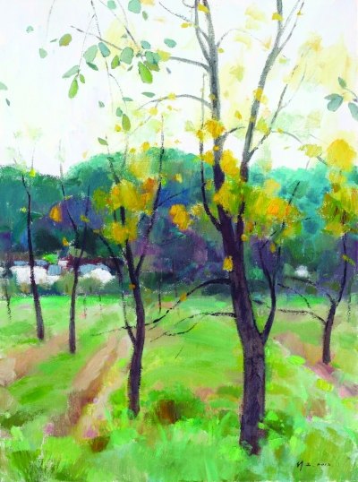 沈行工油畫作品展將于12月1日在省美術館開幕