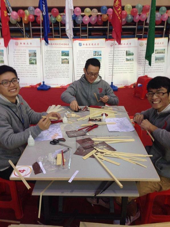 湖北工業(yè)大學學子在第七屆全國大學生結構設計競賽中爭創(chuàng)佳績