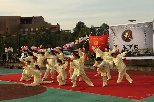 武術(shù)協(xié)會舉辦第四屆武術(shù)觀摩大會